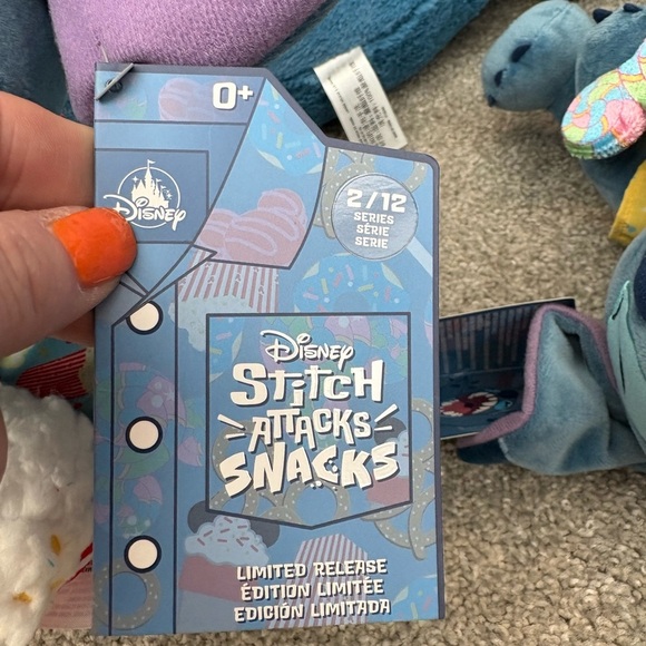 Disney Stitch Attacks Snacks Plush popcorn limited run February - Picture 3 of 10